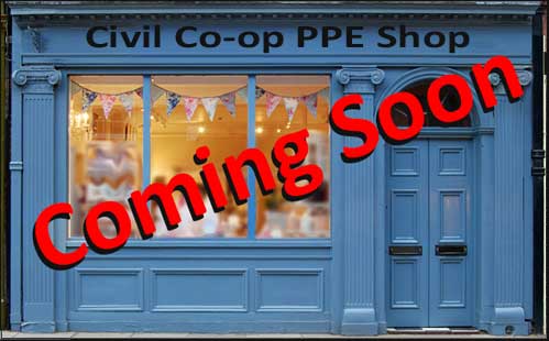 Civil Coop Sells PPE - Coming Soon